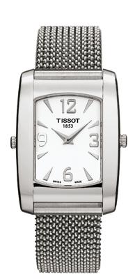 Horlogeband Tissot T-WIN / T08138853.125MM / J176 Mesh/Milanees Staal 18mm