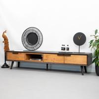 Tower Living Tv-meubel 'Bresso' Eiken, 200 cm - thumbnail