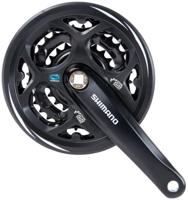Shimano crankstel altus m311 7/8v 22/32/42t -5mm verdiept - thumbnail