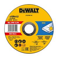 DEWALT Doorslijpschijf Roestvrij staal DT42340Z-QZ - thumbnail