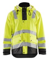 Blåkläder Regenjas gevoerd High-Vis LEVEL 2 43072003 | High-Vis Geel/Zwart | Maat XL - 7330509688007 - thumbnail