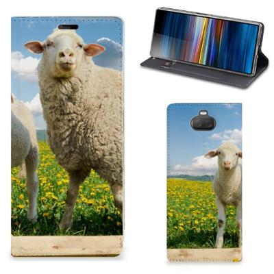 Sony Xperia 10 Plus | Hoesje maken | Schaap en Lammetje Sony Xperia 10 Plus | Hoesje maken | Schaap en Lammetje