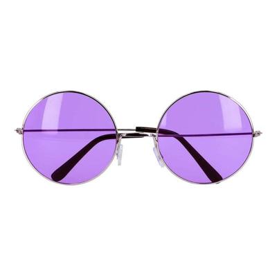 Boland Partybril hippie xl paars Boland Partybril hippie xl paars
