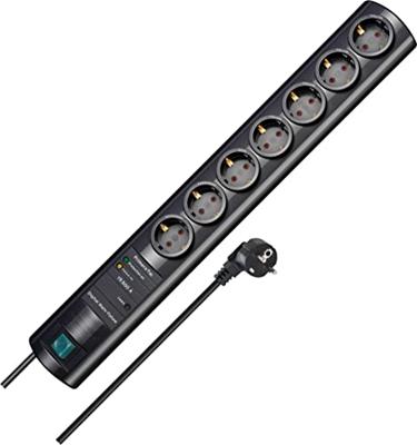 Brennenstuhl Primera-Tec DigiMaster 19.500A zwart 2m H05VV-F 3G1,5 - 1153300477 - thumbnail