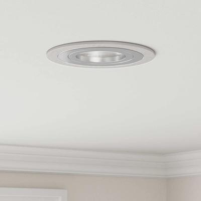 VidaXL Spotje 6 pcs zilver 9 x 9 x 2 cm aluminium
