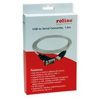 ROLINE converter kabel USB - serieel, 1,8 m - thumbnail