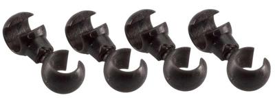 Jagwire s-hooks for brake lines and cable sleeves (4 pcs.)