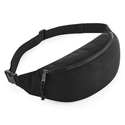 Atlantis BG282 Recycled Waistpack - Black - 38 x 14 x 8 cm