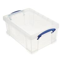 Really Useful Box opbergdoos 9 liter, transparant - thumbnail