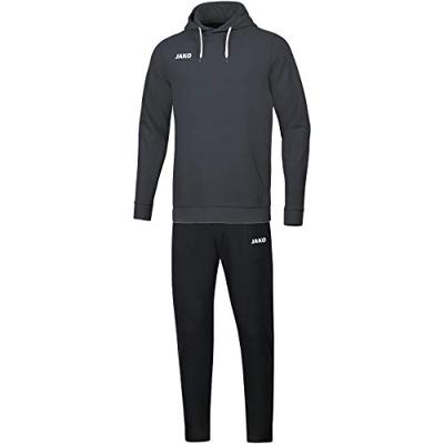 JAKO M9465K Joggingpak Base Met Hoody Kids - Antraciet - 152