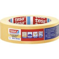 Tesa Precisie afplaktape | glad | lichtbeige | lengte 50 m | breedte 30 mm | wiel | 5 stuks - 04344-00002-00 04344-00002-00 - thumbnail
