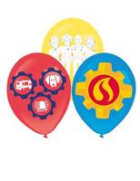 Ballonnen Brandweerman Sam (6st) - thumbnail