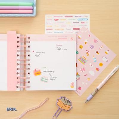 Pusheen Dag School Agenda 2025-2026 ( aug - juni )