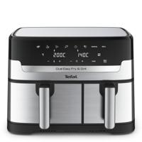 Tefal Dual Easy Fry & Grill EY905D - Heteluchtfriteuse XXL - RVS - thumbnail