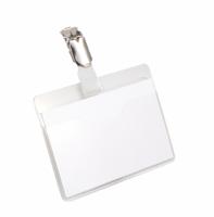 Durable 810619 Naamplaatje 8106 (b x h) 90 mm x 60 mm draaibare clip 25 stuk(s) - thumbnail