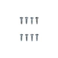 De Oude Deurklink Schroevenset - mat nikkel - thumbnail