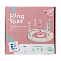BS Toys houten ringwerpspel met strepen, 7dlg. - thumbnail
