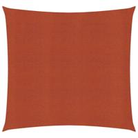 VidaXL Zonnezeil 160 g/m² 2x2 m hdpe terracottakleurig - thumbnail