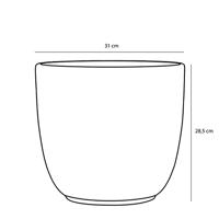 Pot tusca d31h28.5cm goud - thumbnail