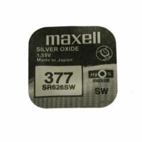 Knoopcel Maxell SR626SW 377 1,55 V Knoopcelbatterij - thumbnail