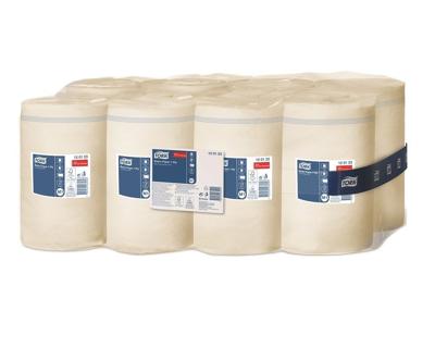 Tork Universal Basic Mini poetspapier, centerfeed, 1-laags, systeem M1, wit, doos van 11 rollen