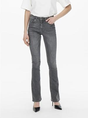 Only Onlblush Mid Flared Tai0918 Noos 15233721 Flare Grey Denim