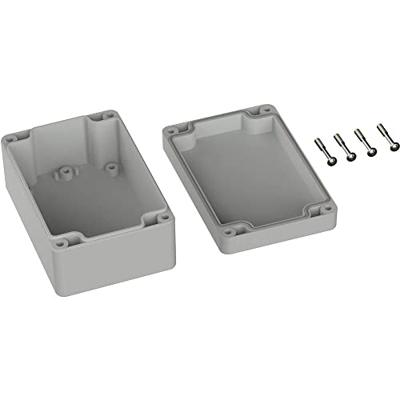 TRU COMPONENTS TC-9065608 Industriële behuizing 120 x 80 x 55 ABS Grijs-wit (RAL 7035) 1 stuk(s)