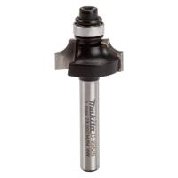 Makita D-09525 Freesbit Kwartrondfrees + lager S 6mm 20,64x9,53mm R3,97 - thumbnail