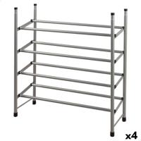 Schoenenrek Max Home Metaal 112 X 67 X 22 CM (4 Stuks) - thumbnail