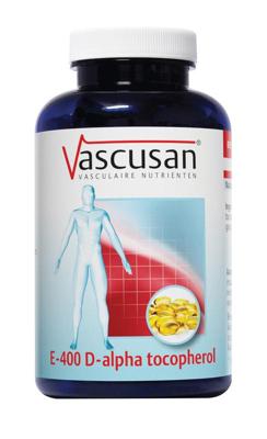 Vascusan E-400 Alpha tocopherol 120 Softgels Vascusan E-400 Alpha tocopherol 120 Softgels