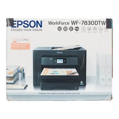 Epson WorkForce WF-7830DTWF All-in-one inkjet printer Zwart
