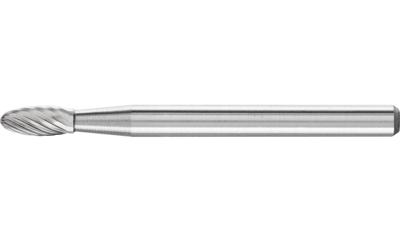 PFERD TOOLS 21202553 Freesstift Vlam Lengte 37 mm Afmeting, Ø 3 mm Werklengte 7 mm Schachtdiameter 3 mm PFERD TOOLS 21202553 Freesstift Vlam Lengte 37 mm Afmeting, Ø 3 mm Werklengte 7 mm Schachtdiameter 3 mm
