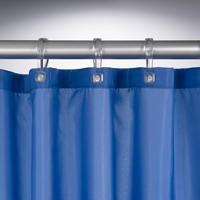 Douchegordijn Sealskin Madeira 100% Polyester 180x200 Blauw - thumbnail