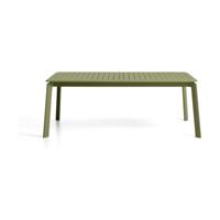 Kave Home Brela tuintafel uitschuibaar 205/287x100 cm Groen - thumbnail