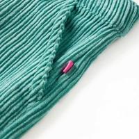 Kinderbroek 104 ribfluweel mintgroen - thumbnail