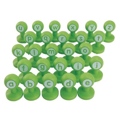 Colorations - kleine letters klei stempels, 26st.