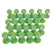 Colorations - kleine letters klei stempels, 26st. - thumbnail