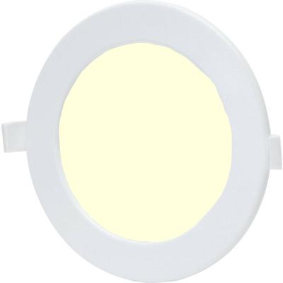 Slimme LED Downlight 12W - Wifi - Warm Wit 3000K - Ø170mm - Mat Wit