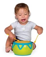 Super trommel BUKI meerkleurig - thumbnail