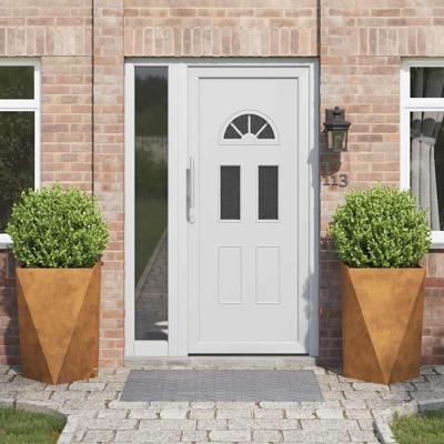 Plantenbak 2 pcs Roestig 50 x 50 x 75 cm Cortenstaal