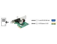 Delock 89948 PCI Express kaart PCIe Incl. Low-Profile slotplaat - thumbnail