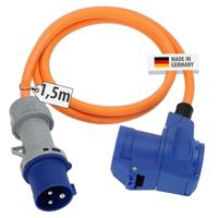 Brennenstuhl 1132920325 Stroom Camping-kabelhaspel Blauw, Zwart, Oranje, Grijs 1.5 m H07RN-F 3G 2,5 mm² - thumbnail