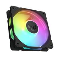 Asus TUF GAMING TR120 FAN ARGB RE PC-ventilator Zwart (b x h x d) 120 x 120 x 28 mm Incl. LED-verlichting - thumbnail