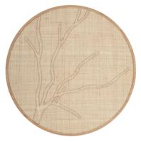 MUST Living Rond Wandpaneel 'Jungle' Palmblad, 85cm - thumbnail