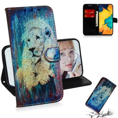 Gekleurde tekening patroon kleurrijke magnetische Buckle horizontale Flip PU lederen draagtas met houder & kaartsleuven & portemonnee & Lanyard voor G Gekleurde tekening patroon kleurrijke magnetische Buckle horizontale Flip PU lederen draagtas met houder & kaartsleuven & portemonnee & Lanyard voor G