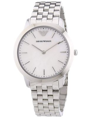 Armani Bandschakels AR1750 - Staal - (2 stuks) Armani Bandschakels AR1750 - Staal - (2 stuks)