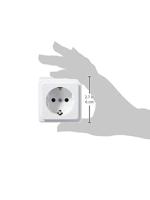KOPP - Wandcontactdoos - Standard - Opbouw - 1-voudig Stopcontact - Randaarde - Arctic Glans Wit - thumbnail