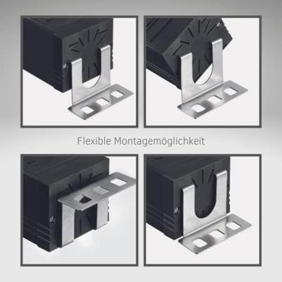 Bachmann 420.0022 Overspanningsveilige stekkerdoos 5-voudig Zwart Randaarde stekker 1 stuk(s)