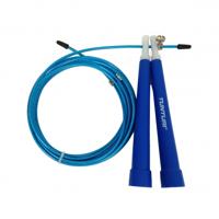 Tunturi verstelbare speed rope blauw - thumbnail