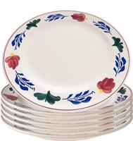 Boerenbont Gebaksbord 17,5cm 4 stuks - thumbnail